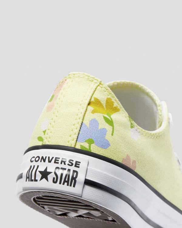 Tenis Bajos Converse Chuck Taylor All Star Garden Party Amarillos | CV-913GUQ