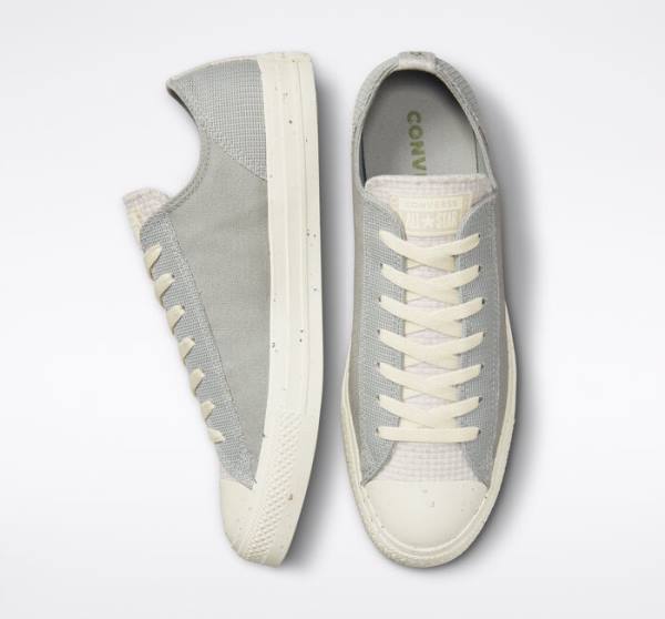 Tenis Bajos Converse Chuck Taylor All Star Crafted Lona Verde Oliva Marrom | CV-947IBU