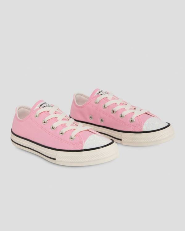 Tenis Bajos Converse Chuck Taylor All Star UV Glitter Rosas | CV-963SVO