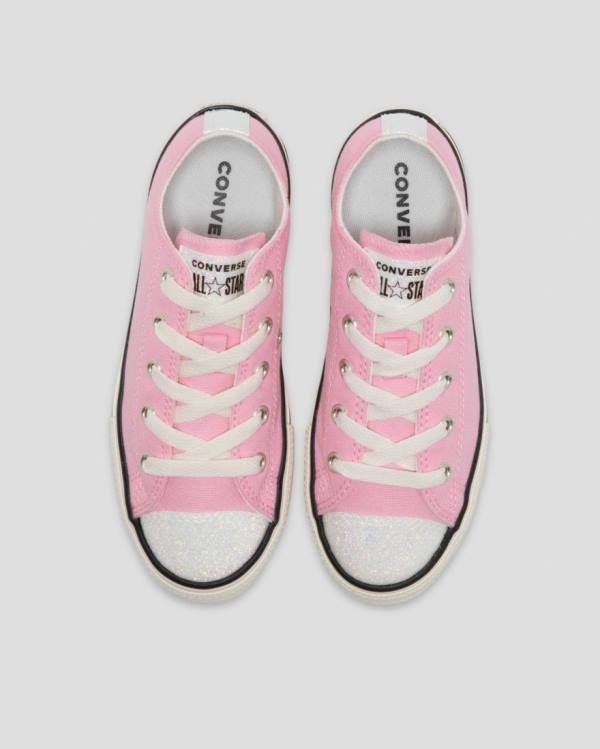 Tenis Bajos Converse Chuck Taylor All Star UV Glitter Rosas | CV-963SVO