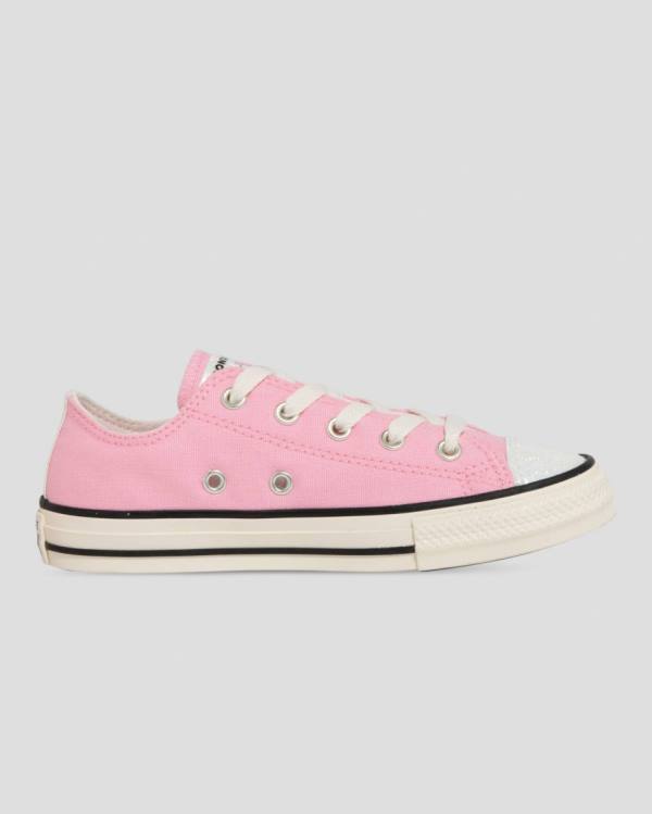 Tenis Bajos Converse Chuck Taylor All Star UV Glitter Rosas | CV-963SVO