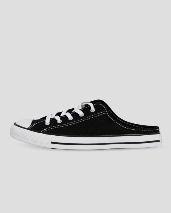 Tenis Bajos Converse Chuck Taylor Dainty Mule Slip Negros | CV-264HEU