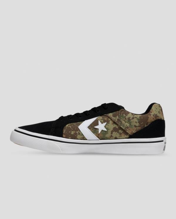 Tenis Bajos Converse El Distrito Mix And Match Negros Camuflados | CV-283DXR