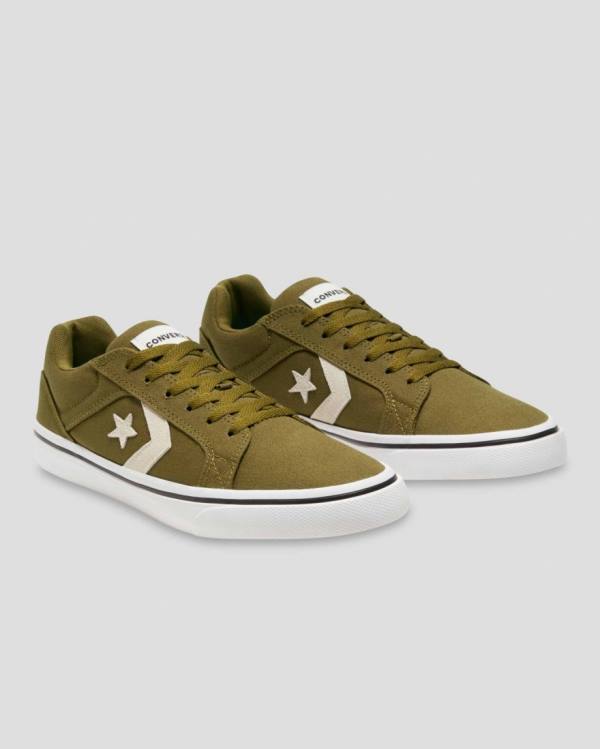 Tenis Bajos Converse El Distrito Mix And Match Verde Oliva | CV-394DCT