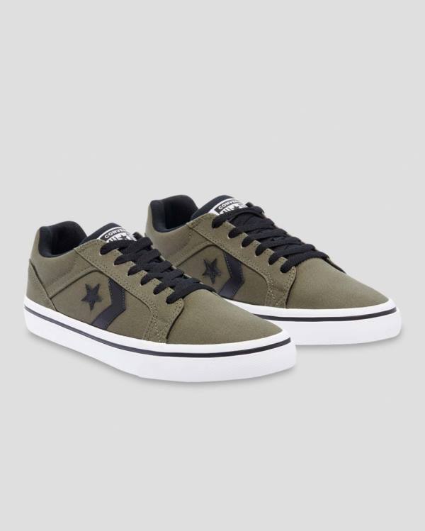 Tenis Bajos Converse El Distrito Mix And Match Verde Oliva | CV-451PJW