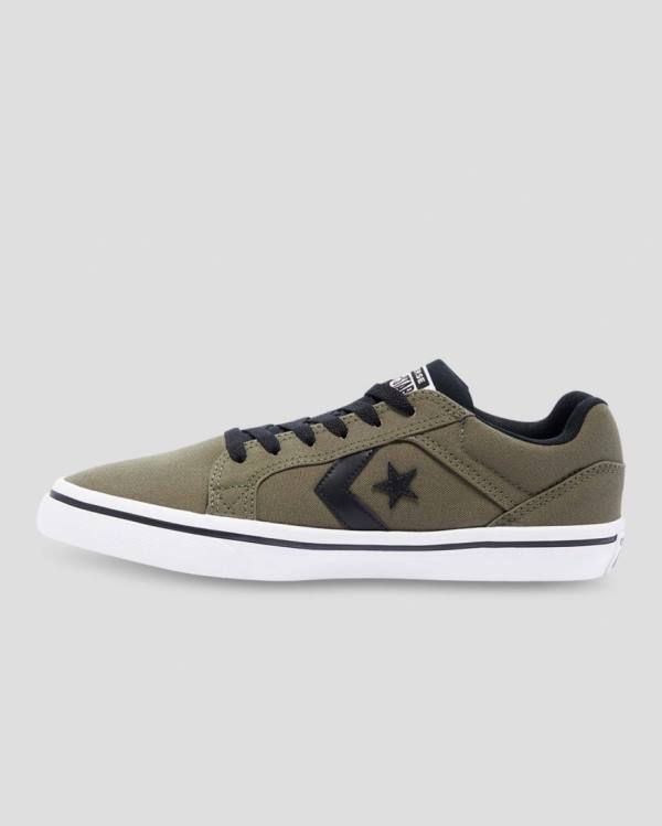 Tenis Bajos Converse El Distrito Mix And Match Verde Oliva | CV-451PJW