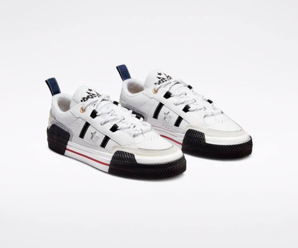 Tenis Bajos Converse Ibn Jasper One Star Blancos Negros Blancos | CV-321KJN