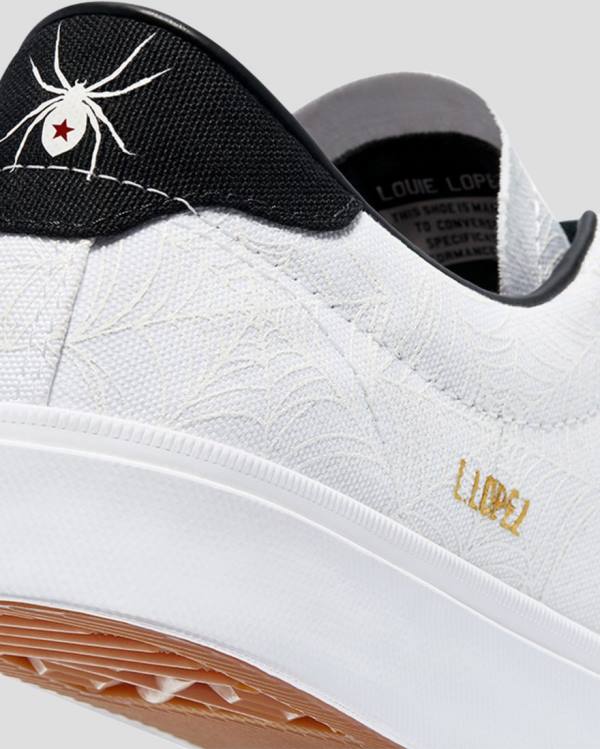 Tenis Bajos Converse Louie Lopez Pro Roll Up Blancos | CV-149QFA