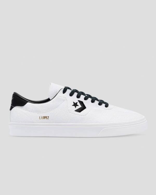 Tenis Bajos Converse Louie Lopez Pro Roll Up Blancos | CV-149QFA