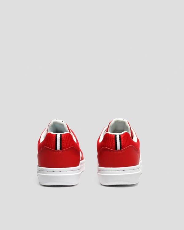 Tenis Bajos Converse Rival Sintetico Cuero Twisted Summer Rojos | CV-625HFQ