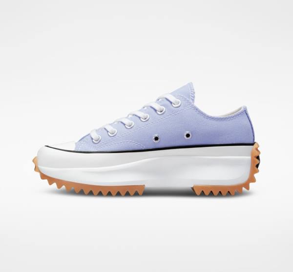 Tenis Bajos Converse Run Star Hike Plataforma Seasonal Color Azules Blancos Negros | CV-419OAM