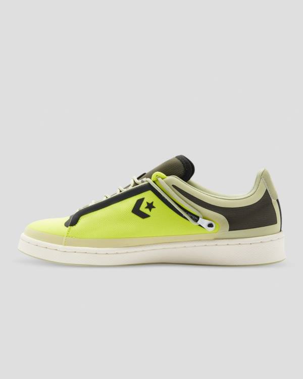 Tenis Bajos Converse Seam Tape Pro Cuero Verdes | CV-243ZXT