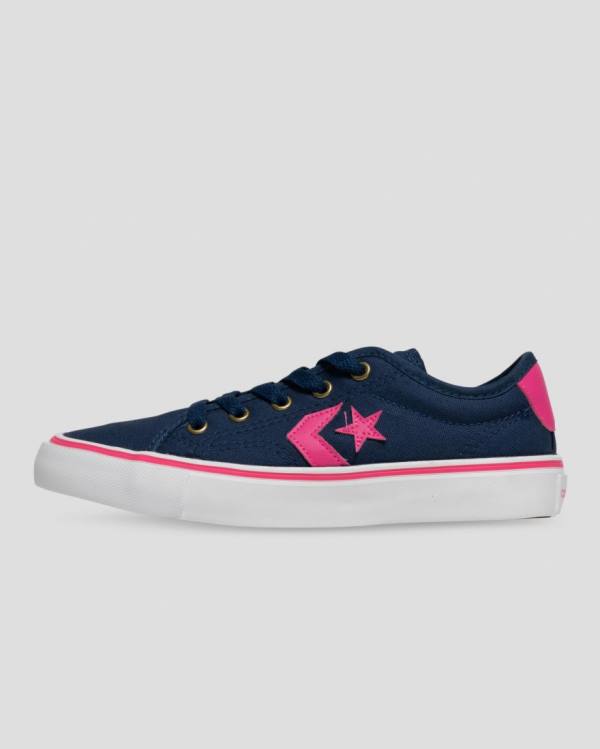 Tenis Bajos Converse Star Replay Azules Rosas | CV-643XPS