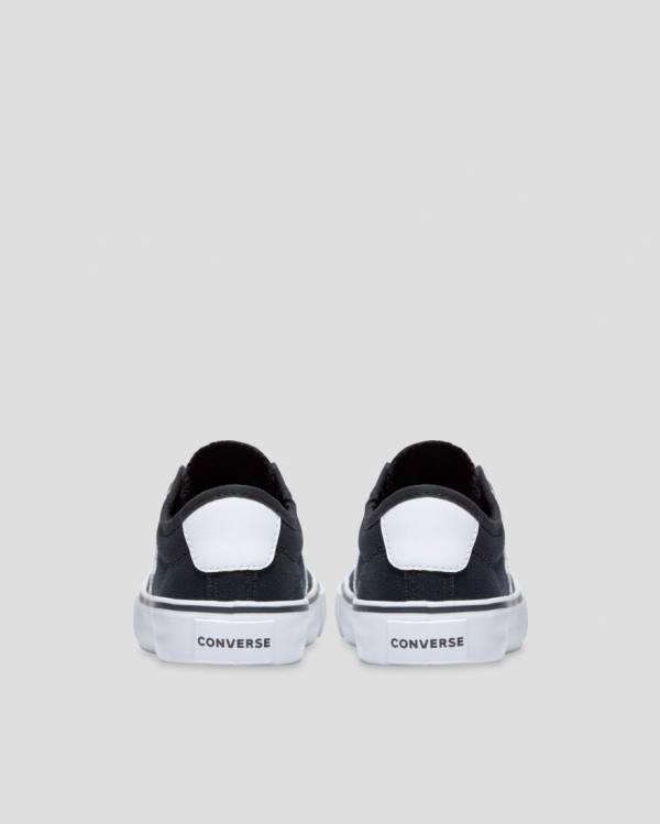 Tenis Bajos Converse Star Replay Webbed Lona Negros | CV-651QOH