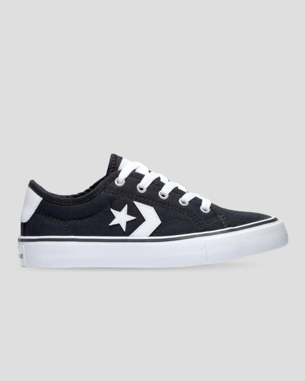 Tenis Bajos Converse Star Replay Webbed Lona Negros | CV-651QOH