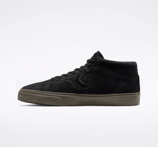 Tenis Skate Converse CONS Louie Lopez Pro Nubuck Cuero Negros Marrom Claro | CV-230LAO