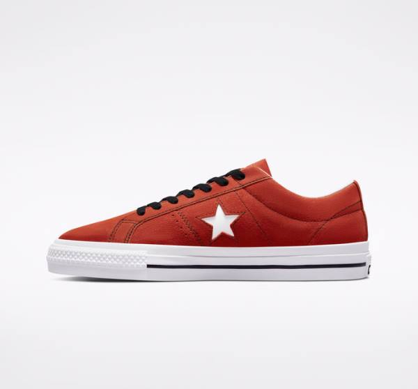 Tenis Skate Converse CONS One Star Pro Gamuza Negros Blancos | CV-489ULD